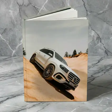 Mercedes GLS Class White SUV Sandy Dunes