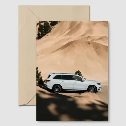 Mercedes GLS Class White Desert Dunes