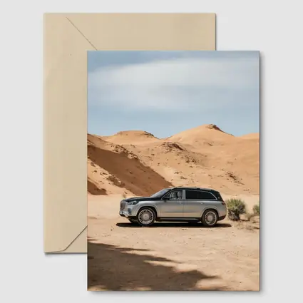 Mercedes Maybach GLS Desert Sand Dunes