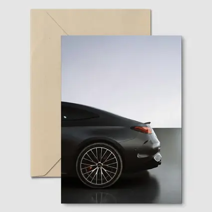 Mercedes CLS Coupe Matte Black Studio