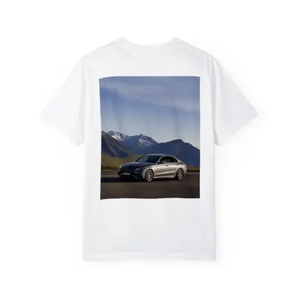 Mercedes AMG C Class Mountain Backdrop