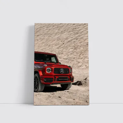 Mercedes AMG G Class Red Desert Scene