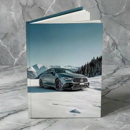 Mercedes AMG CLA Snow Mountain Winter