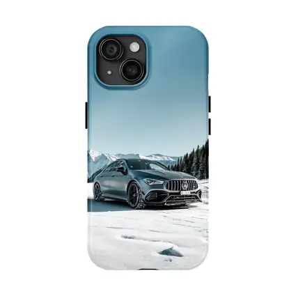 Mercedes AMG CLA Snow Mountain Winter