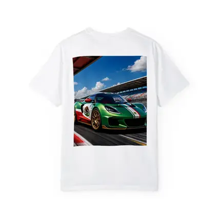 Lotus Exige Mexican Flag Livery Racing Track