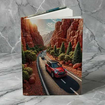 Mini Cooper S Red Canyon Road Drive