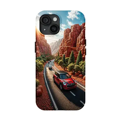 Mini Cooper S Red Canyon Road Drive