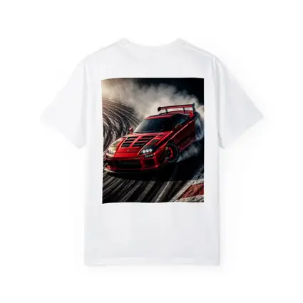 Mitsubishi GTO Red Drift Track Smoke