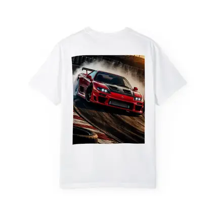 Mitsubishi 3000GT Red Drift Track Action