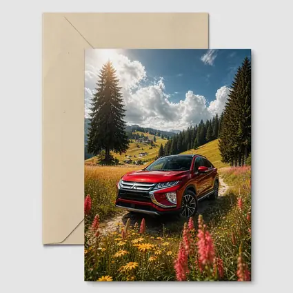 Mitsubishi Eclipse Cross Red Alpine Meadow