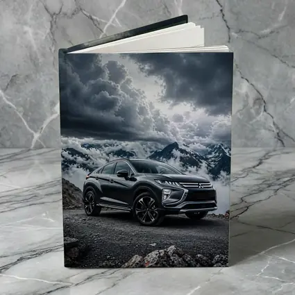 Mitsubishi Eclipse Cross Dramatic Mountain Clouds