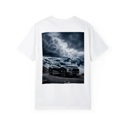 Mitsubishi Eclipse Cross Dramatic Mountain Clouds