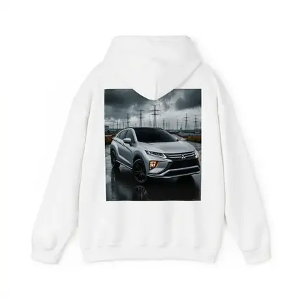 Mitsubishi Eclipse Cross Stormy Industrial Sky