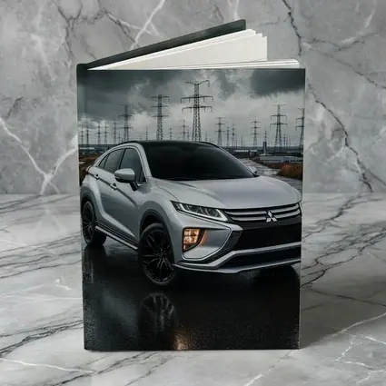 Mitsubishi Eclipse Cross Stormy Industrial Sky