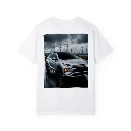 Mitsubishi Eclipse Cross Stormy Industrial Sky