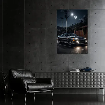 Mitsubishi GTO Night Street Full Moon