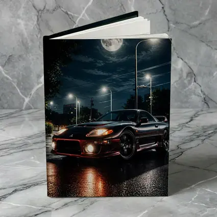 Mitsubishi 3000GT Black Night Moon Street