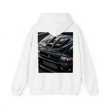 Mitsubishi Galant VR4 Black Hood Close Up