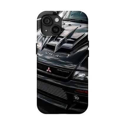 Mitsubishi Galant VR4 Black Hood Close Up