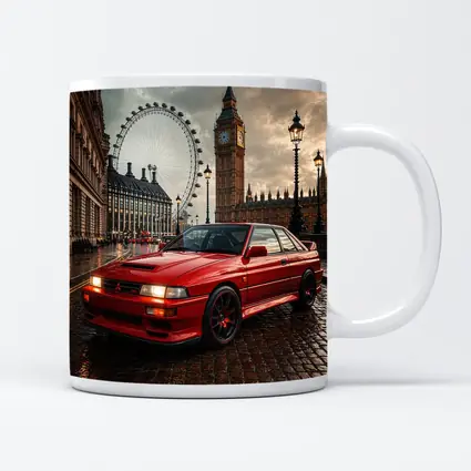 Mitsubishi Galant VR4 Red London Street