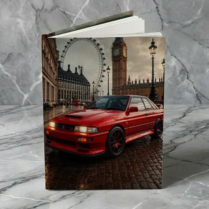 Mitsubishi Galant VR4 Red London Street