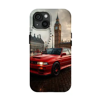 Mitsubishi Galant VR4 Red London Street