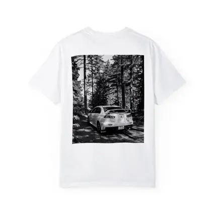 Mitsubishi Lancer Evo Forest Black White