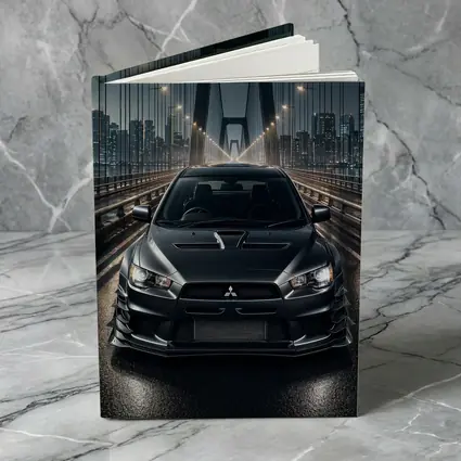 Mitsubishi Lancer Evo Night Bridge Drive