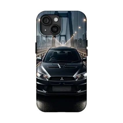 Mitsubishi Lancer Evo Night Bridge Drive