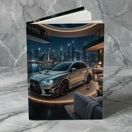 Mitsubishi Lancer Evolution Luxury Penthouse Night