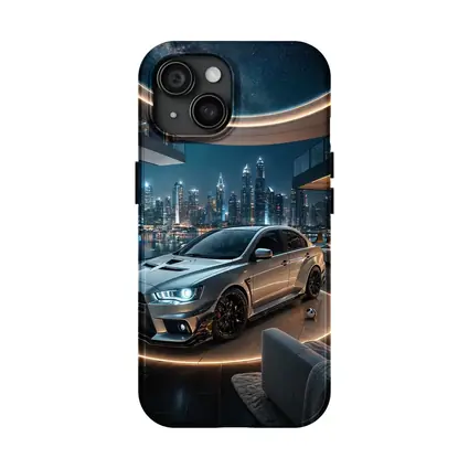 Mitsubishi Lancer Evolution Luxury Penthouse Night