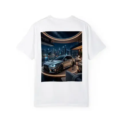 Mitsubishi Lancer Evolution Luxury Penthouse Night