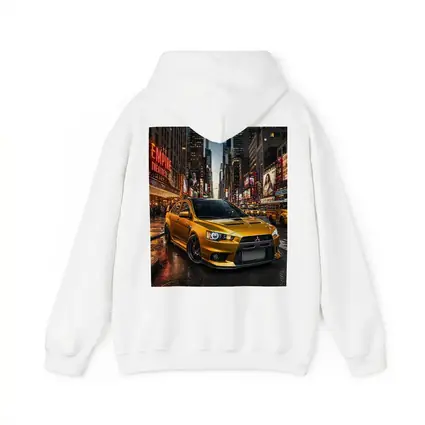 Mitsubishi Lancer Evolution Gold New York City