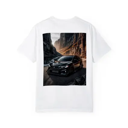 Mitsubishi Lancer Evolution Black Canyon Road