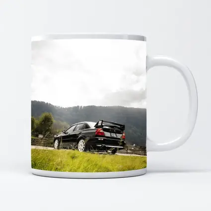 Mitsubishi Lancer Evo Black Mountain Road