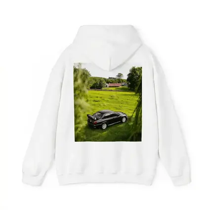 Mitsubishi Lancer Evolution Black Rural Countryside