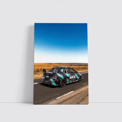 Mitsubishi Lancer Evolution HKS Race Wrap Road