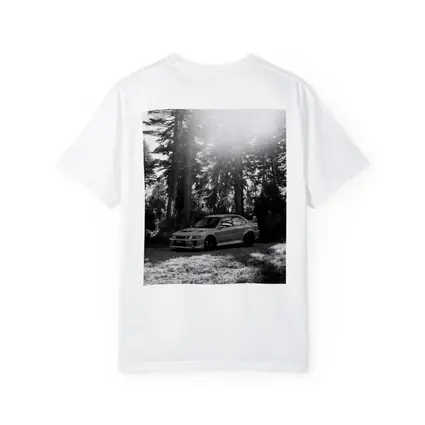 Mitsubishi Lancer Evo Black White Forest