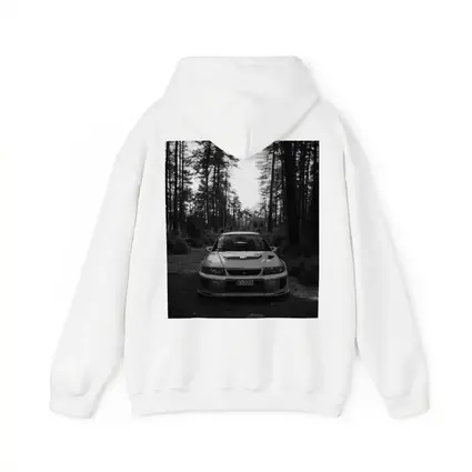 Mitsubishi Lancer Evolution Forest Black White
