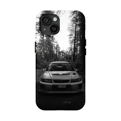 Mitsubishi Lancer Evolution Forest Black White