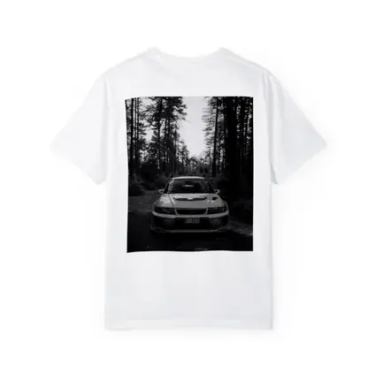 Mitsubishi Lancer Evolution Forest Black White