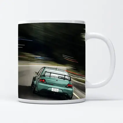 Mitsubishi Lancer Evo Racing Mountain Road