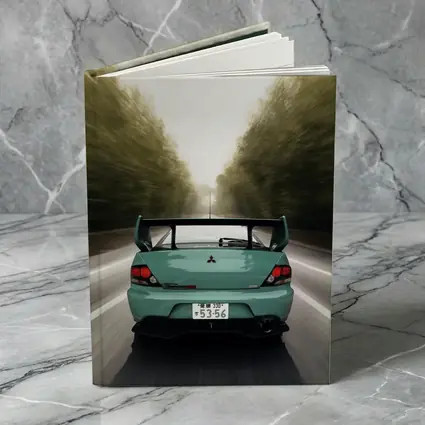 Mitsubishi Lancer Evo Rear Road Speed