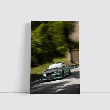 Mitsubishi Lancer Evolution Street Racing Art