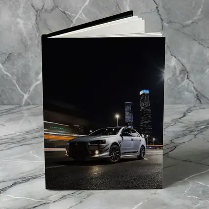 Mitsubishi Lancer Evolution Night City Streets