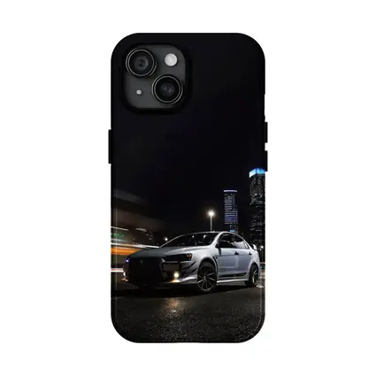 Mitsubishi Lancer Evolution Night City Streets