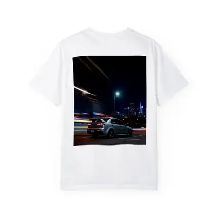 Mitsubishi Lancer Evolution City Night Drive