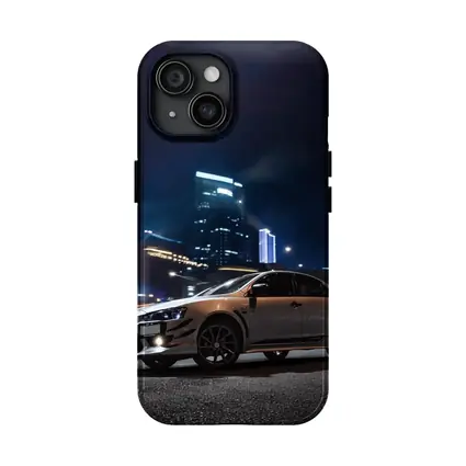 Mitsubishi Lancer Evolution Night City Street