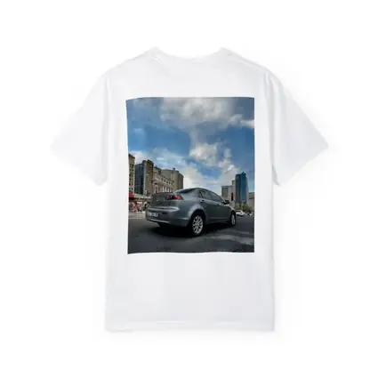 Mitsubishi Lancer Gray Sedan City Street