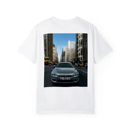 Mitsubishi Lancer Gray City Street Front View